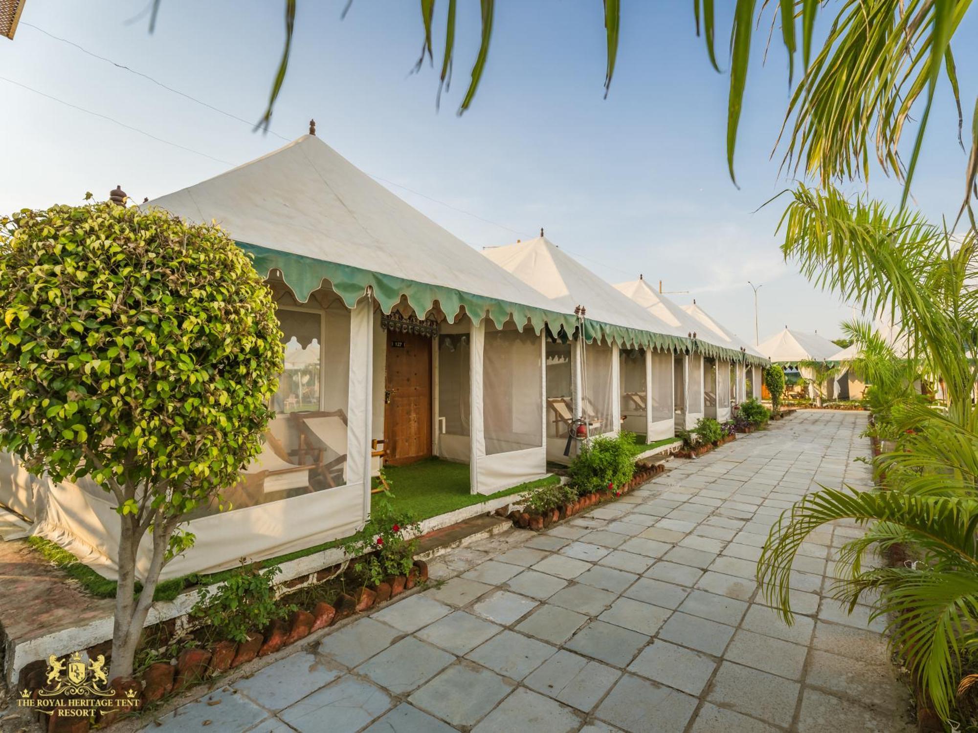 The Royal Heritage Tent Resort- Statue Of Unity Kevadia 外观 照片
