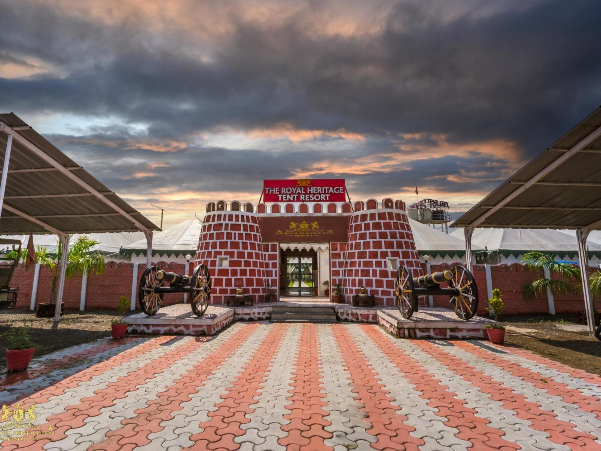 The Royal Heritage Tent Resort- Statue Of Unity Kevadia 外观 照片