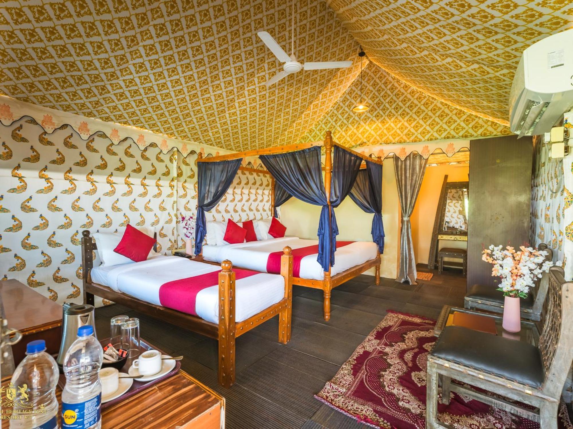 The Royal Heritage Tent Resort- Statue Of Unity Kevadia 客房 照片