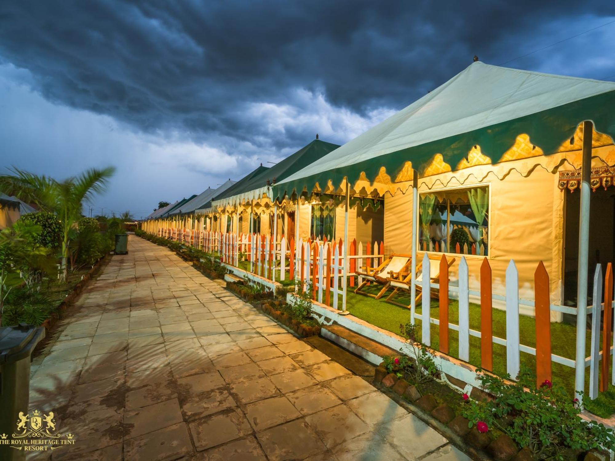 The Royal Heritage Tent Resort- Statue Of Unity Kevadia 外观 照片