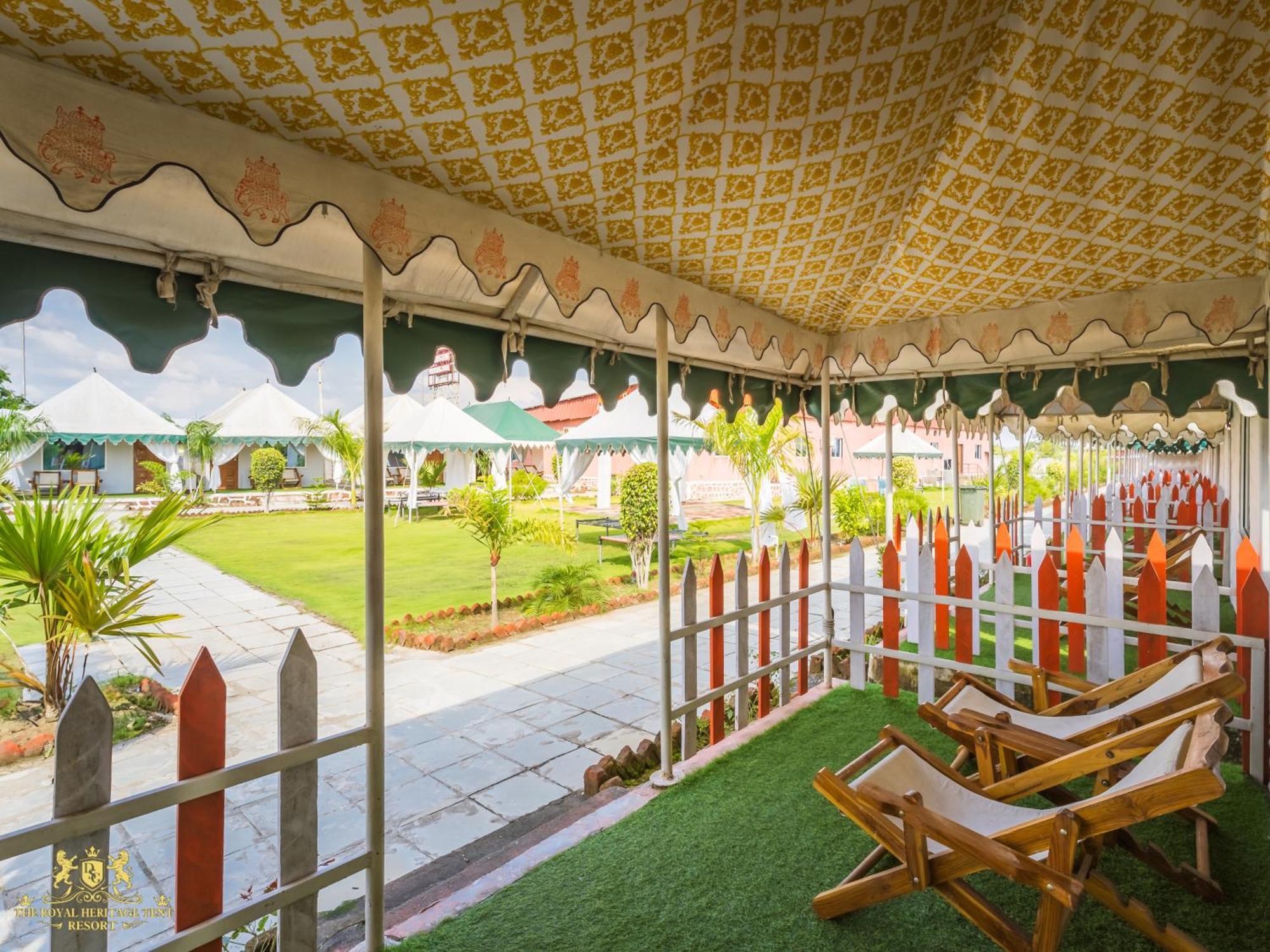 The Royal Heritage Tent Resort- Statue Of Unity Kevadia 外观 照片