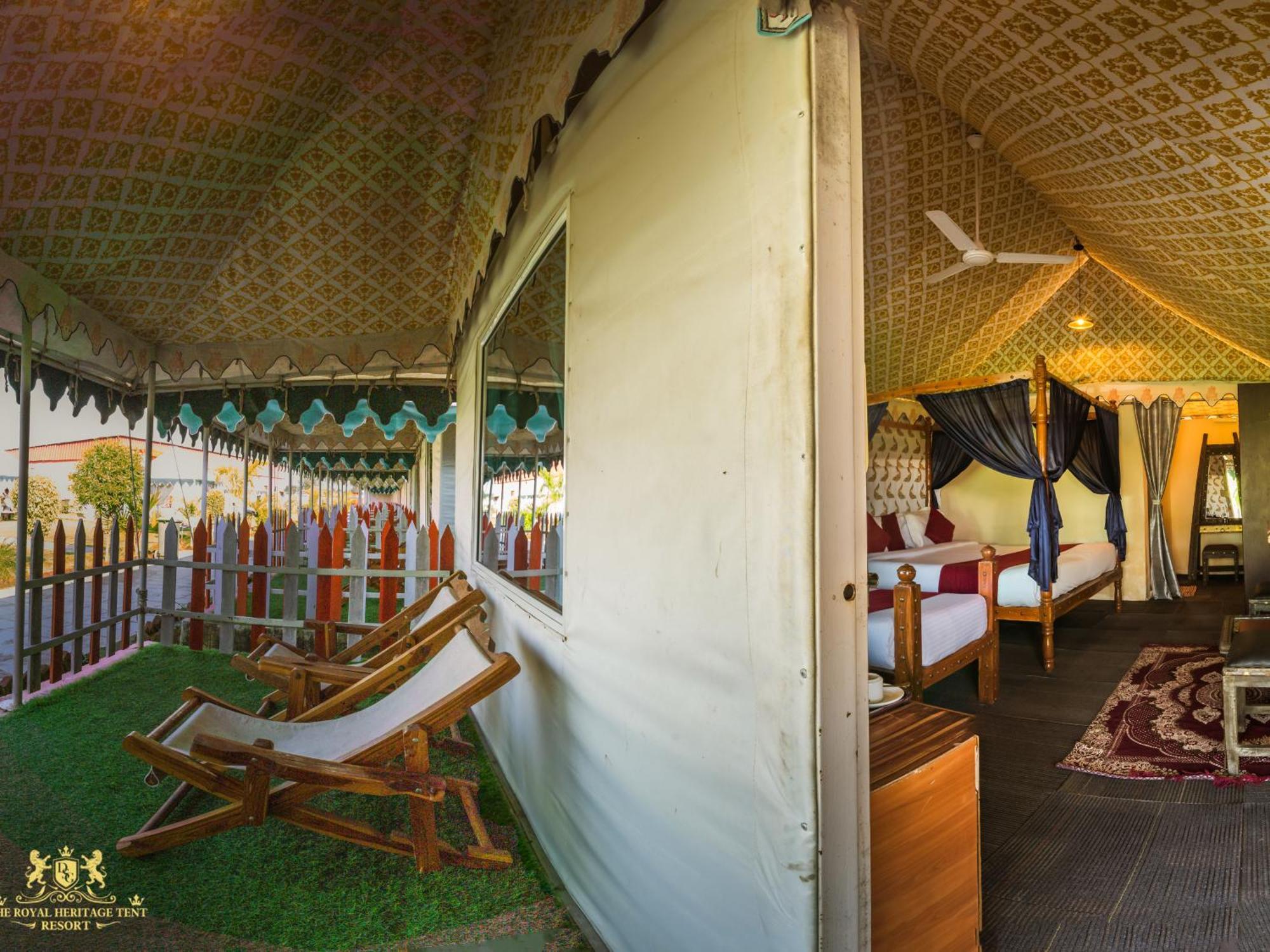 The Royal Heritage Tent Resort- Statue Of Unity Kevadia 外观 照片
